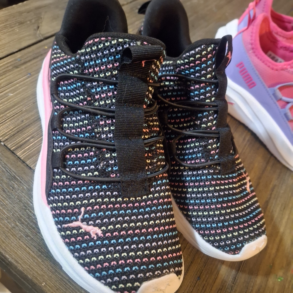 Kids Puma Multicolor Sneakers